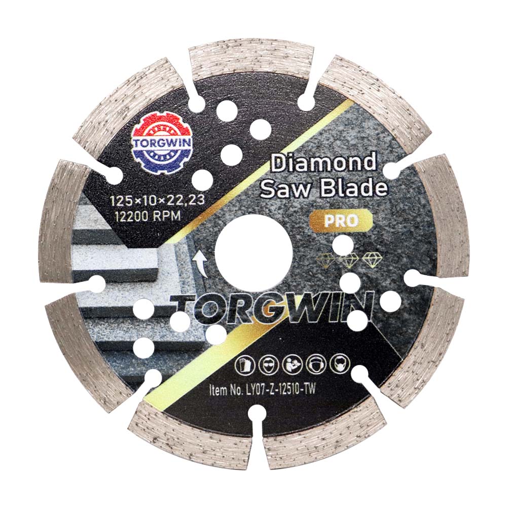 125 mm gesegmenteerd diamantzaagblad voor het snijden van marmer