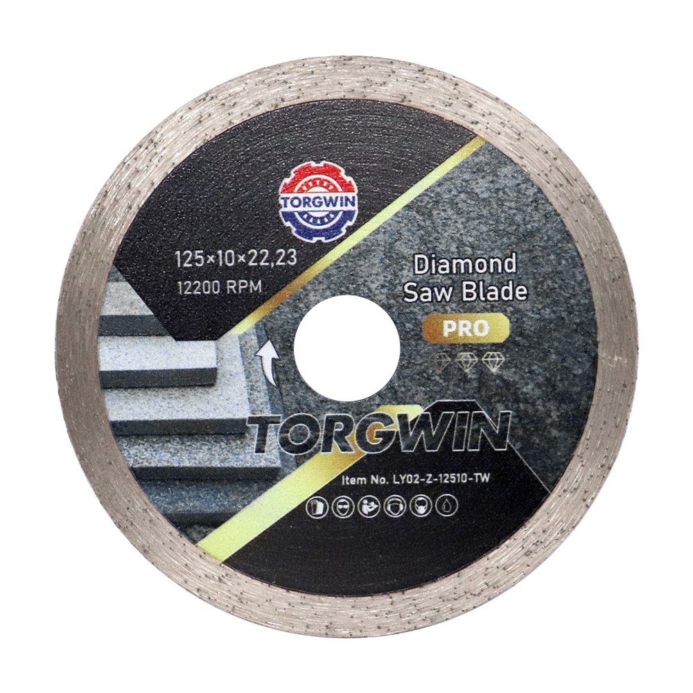 Continu Rim Diamond Saw Blade voor tegel