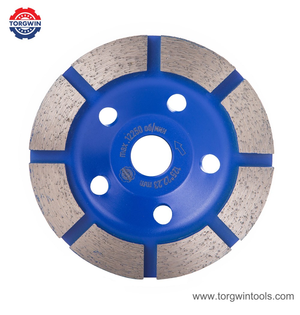 Hoogfrequent lasslijpwiel met turbotanden 125 mm