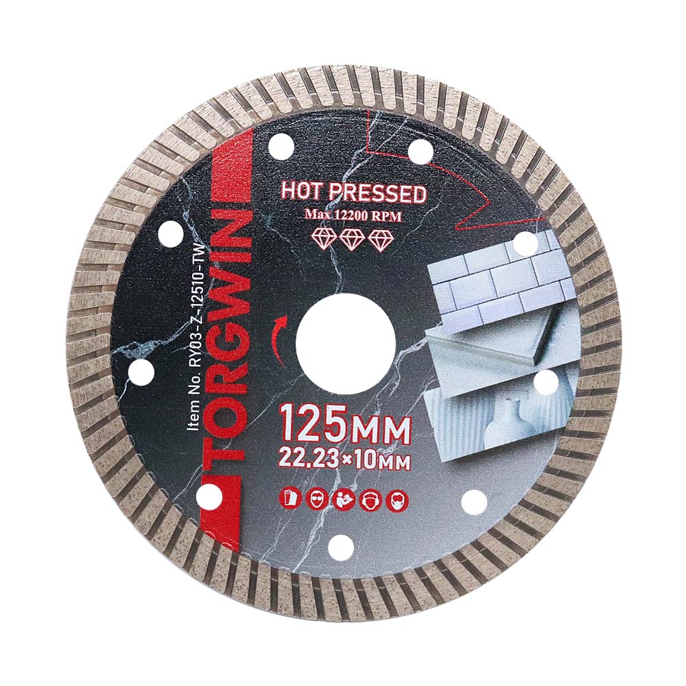 Heet geperste turbo diamant zaag Blade Pro voor tegel