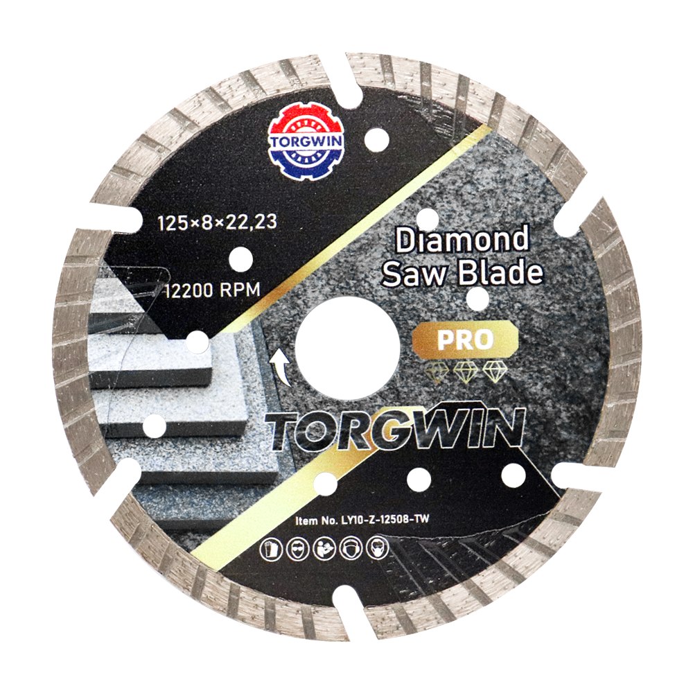 Gesegmenteerd diamantzaagblad voor het snijden van marmer