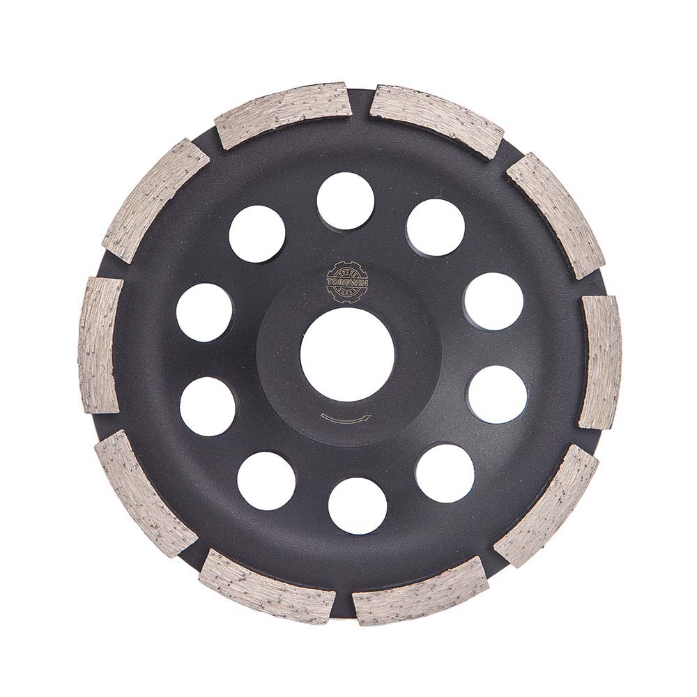 Diamantwielen met een enkele rij voor beton