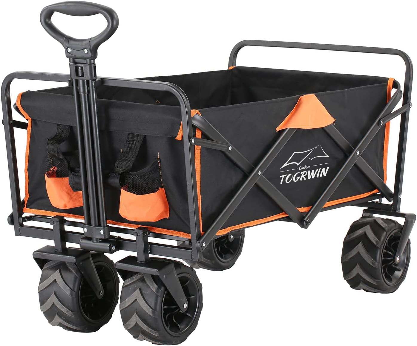 Zware duting 350 pond capaciteit instortbare wagen